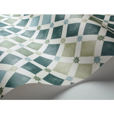 Zellige vihrea tiilitapetti Cole et Sonilta 113 11033 image