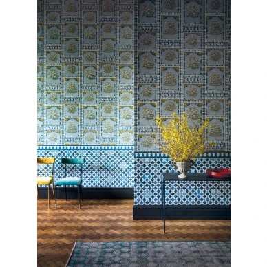Tapettiyhdistelma Cole et Sonilta Sultans Palace 113 10029 Zellige Border 113 12036 Zellige 113 11032 image