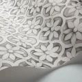 Cole et Sonin harmaa kuviollinen tapetti Jali Trellis 113 5013