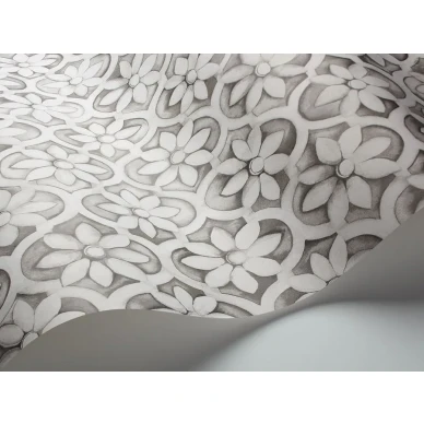 Cole et Sonin harmaa kuviollinen tapetti Jali Trellis 113 5013 image