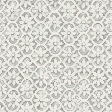 Jali Trellis harmaa kuviollinen tapetti Cole et Sonilta 113 5013 image