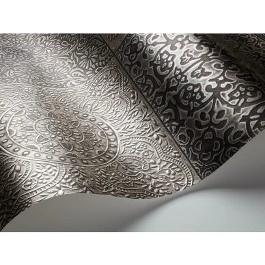 Cole et Sonin harmaa kuviollinen laattatapetti Bazaar 113 2005 image