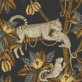 Satara oranssi musta leoparditapetti Cole et Sonilta 119 3017