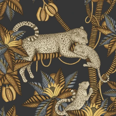 Satara oranssi musta leoparditapetti Cole et Sonilta 119 3017 image