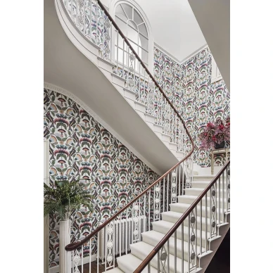 Eteisen varikas tapetti Nene linnuilla ja kaloilla Cole et Sonilta 119 8036 image