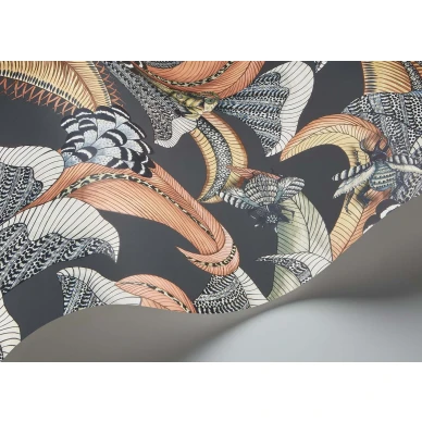 Cole et Sonin leikkimielinen lehtitapetti Hoopoe Leaves 119 1005 image