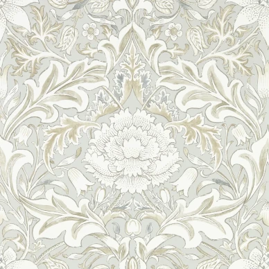 Simply Severn beige kukkatapetti William Morrikselta 217076 image