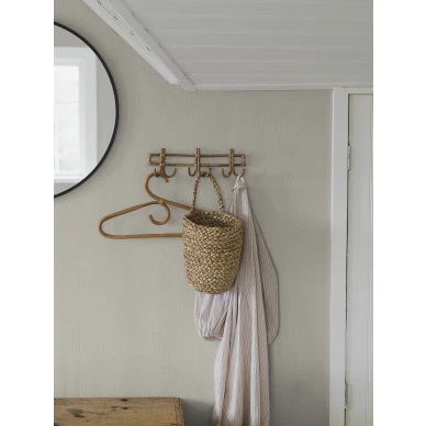 Eteisen tapetti Borasilta beigella ruutukuviolla Fredrika 3287 image