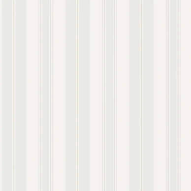 Gustaf valkoinen beige raidallinen tapetti Borastapeterilta 3278 image
