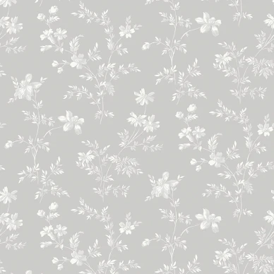 Angsblomma harmaa kukkatapetti Borastapeterilta 3274 image