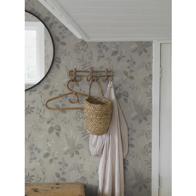 Borasin harmaa kukkatapetti Folklore 3263 image