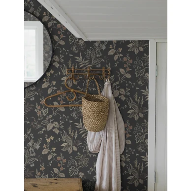 Borasin tumma kukkatapetti Folklore 3264 image