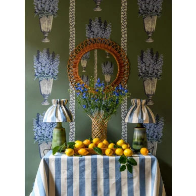 Langelid von Bromssenin vihrea kukkatapetti Delphinium 27 65 image