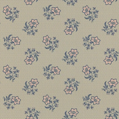 Edelweiss beige kukkatapetti Langelid von Bromssenilta 26 42 image