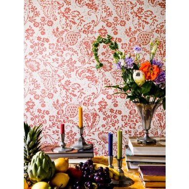 Langelid von Bromssenin punainen kukkatapetti Halcyon Days 24 58 image