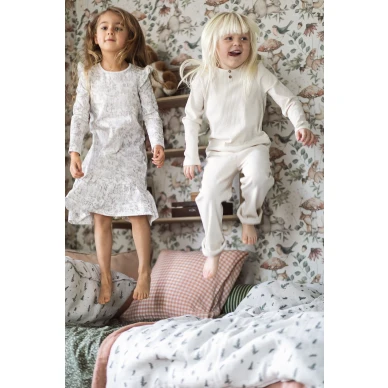 Borasin iloinen lastentapetti Minou metsaelaimilla 7483 image