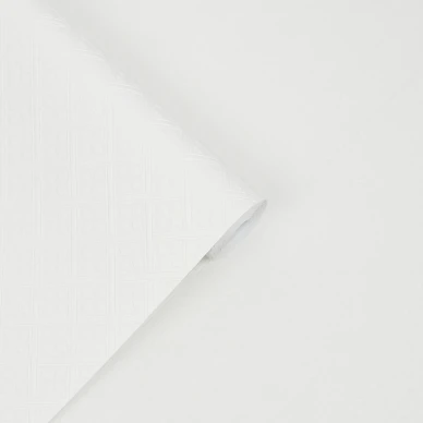 Laura Ashleyn valkoinen maalaustapetti pienella kohokuviolla Mr Jones 113415 image