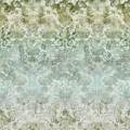 Tarbana Damask vihrea kukkatapetti Designers Guildilta
