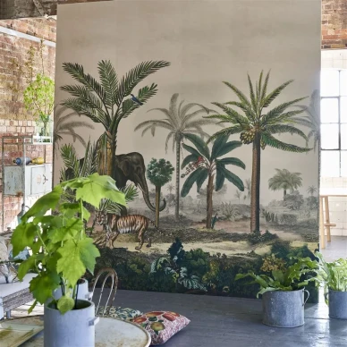 Designers Guild elaintapetti Palm Trail image