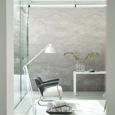 Tyohuoneen tapetti harmaa Chettinad Designers Guildilta image