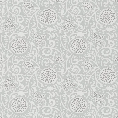 Designers Guild harmaa kukkatapetti Shaqui image