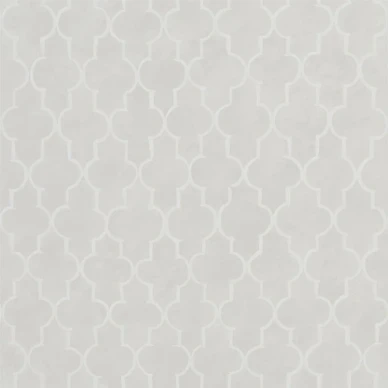 Pergola Trellis vaaleanharmaa ruudullinen tapetti Designers Guildilta image