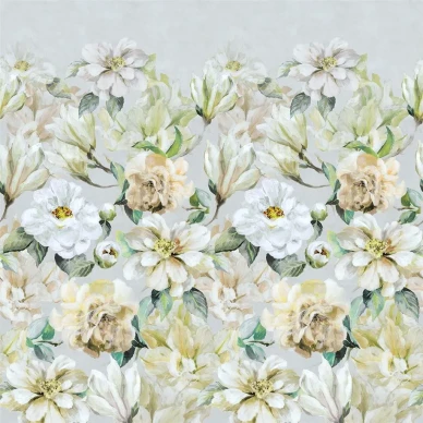 Jardin Botanique vaalea kukkatapetti Designers Guildilta image