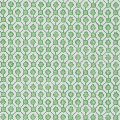 Jaal vihrea graafinen tapetti Designers Guildilta image