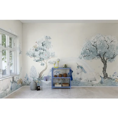 Unenomainen kuvatapetti yksisarvella Rebel Wallsilta Unicorn Dream R18183 image