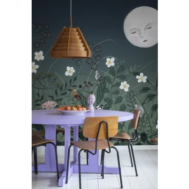 Sininen keittiotapetti Pixie Rebel Wallsilta R18191 image