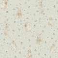 Bunny Field beige puputapetti Rebel Wallsilta R18081