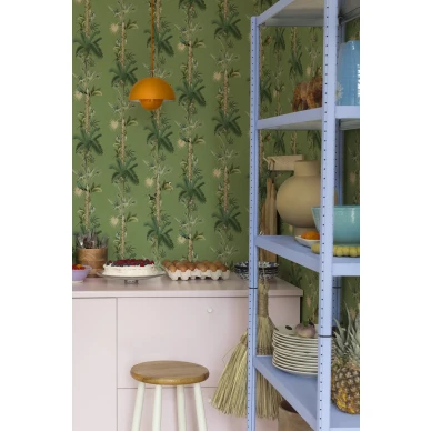 Leikkimielinen apinatapetti Monkey Island Rebel Wallsilta R18103 image