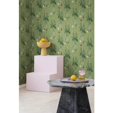 Vihrea apinatapetti Monkey Island Rebel Wallsilta R18103 image