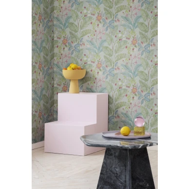 Olohuoneen tapetti Rebel Wallsilta Strawberry Lane R18071 image