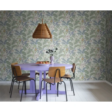 Rebel Wallsin vaalea keittiotapetti Strawberry Lane R18073 image