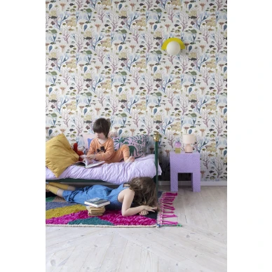 Lastenhuoneen vaalea meritapetti Aquarium R18032 image