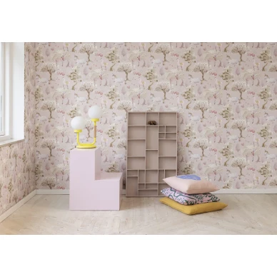 Vaaleanpunainen elaintapetti Dreamland Rebel Wallsilta R18052 image