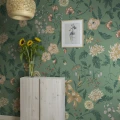 Sandbergin muraltapetti Suzanne suurella kukkakuviolla S10173