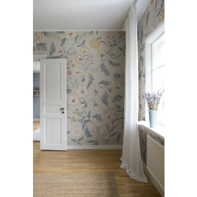 Suzanne muraalitapetti kukkakuviolla Sandbergilta S10174 image
