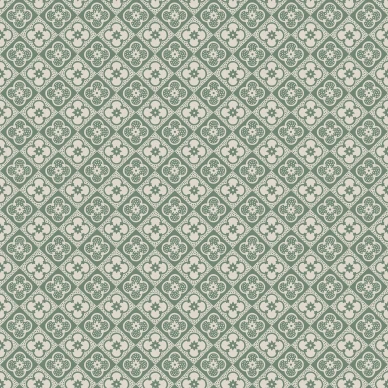 Lyckan vihrea ruudullinen tapetti Sandbergilta S10153 image