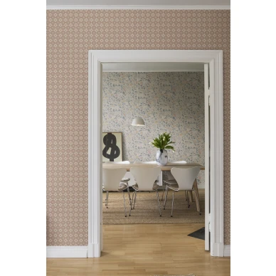 Sandbergin oranssi tapetti Lyckan S10151 image