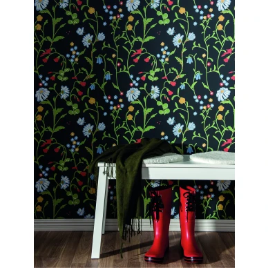 Kukkatapetti eteiseen Midsommar Durolta 363 02 image