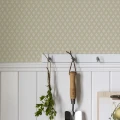 Keltainen tapetti Durolta Lillstjarna 680 05