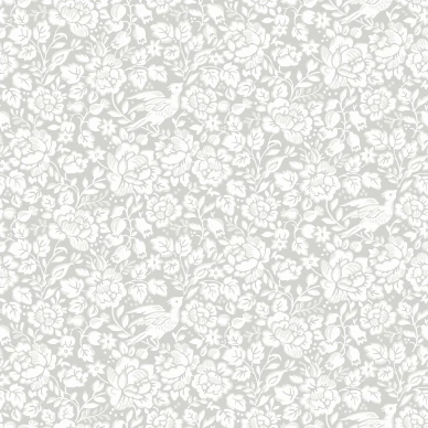 Jenny valkoinen kukkatapetti Durolta 678 01 image