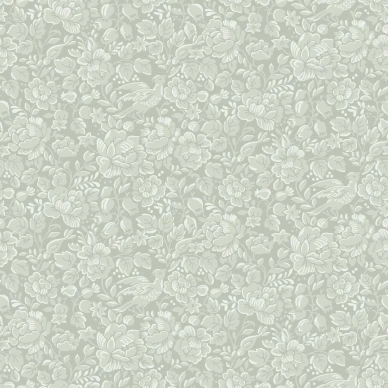 Jenny vihrea kukkatapetti Durolta 678 02 image