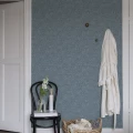 Sininen makuuhuoneen tapetti Jenny Durolta 678 03