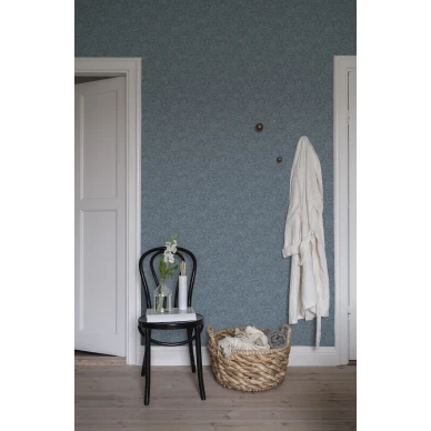 Sininen makuuhuoneen tapetti Jenny Durolta 678 03 image