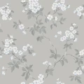 Karin harmaa kukkatapetti Durolta 679 01