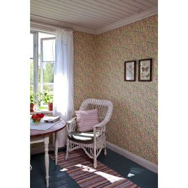 Vanhanaikainen apilatapetti kettioon Durolta Klover 033 12 image