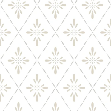 Ljungbacka beige ruututapetti Durolta 392 01 image